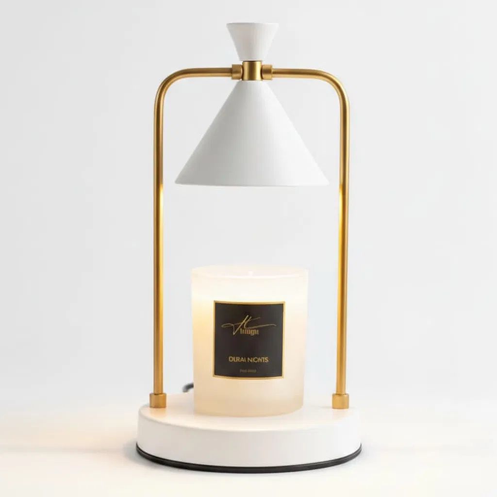 Hillight Candle Warmer Lamp – Flameless, Adjustable Brightness, Built-in Timer