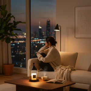 Hillight Candle Warmer Lamp – Flameless, Adjustable Brightness, Built-in Timer