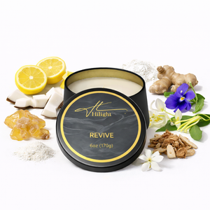 Revive aromatherapy travel candle TSA-friendly size by Hillight